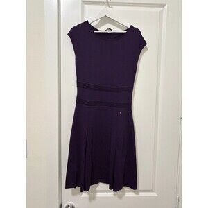 Carolina Herrera CH Purple Dress Size Medium